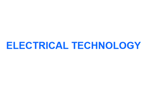 Electrical Technology